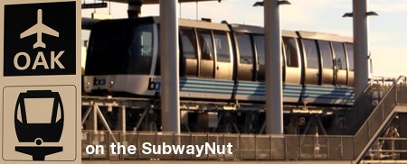 Bart to OAK on the SubwayNut